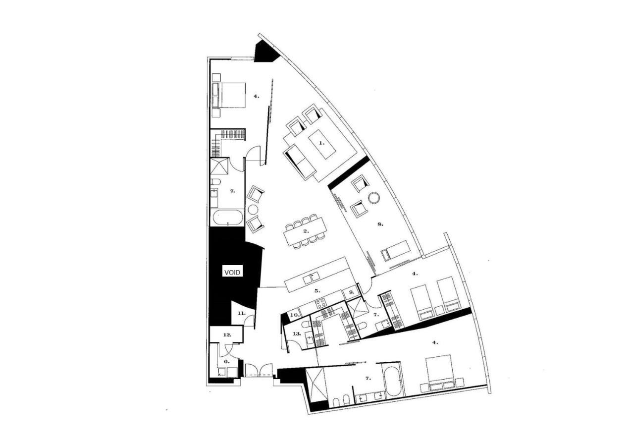 Tallest Tower Skyhomes | 9 Hamilton Avenue 黄金海岸 外观 照片