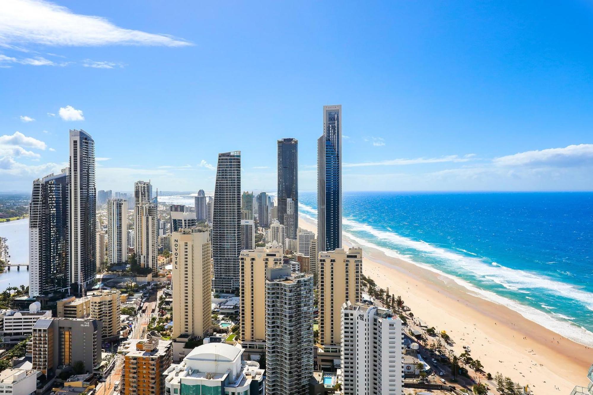 Tallest Tower Skyhomes | 9 Hamilton Avenue 黄金海岸 外观 照片